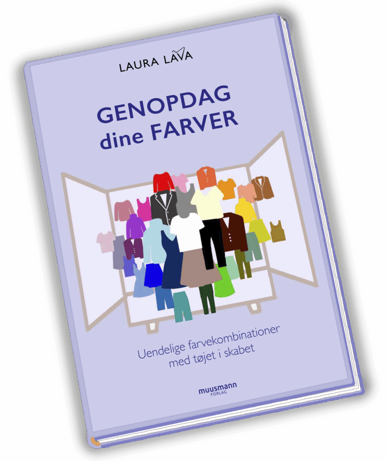 Genopdag dine farver - uendelige farvekombinationer med tøjet i skabet Laura Lava Garderobeekspert